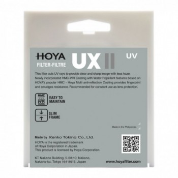HOYA UX II UV filter (58mm)